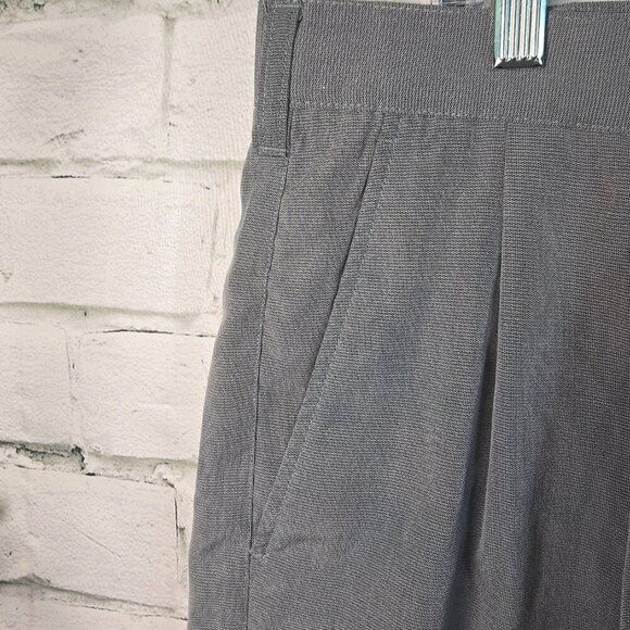 GEOFFREY BEENE RAYON POLY BLEND SHORTS PLEATED FRONT MENS GRAY SIZE 38 - Picture 3 of 5